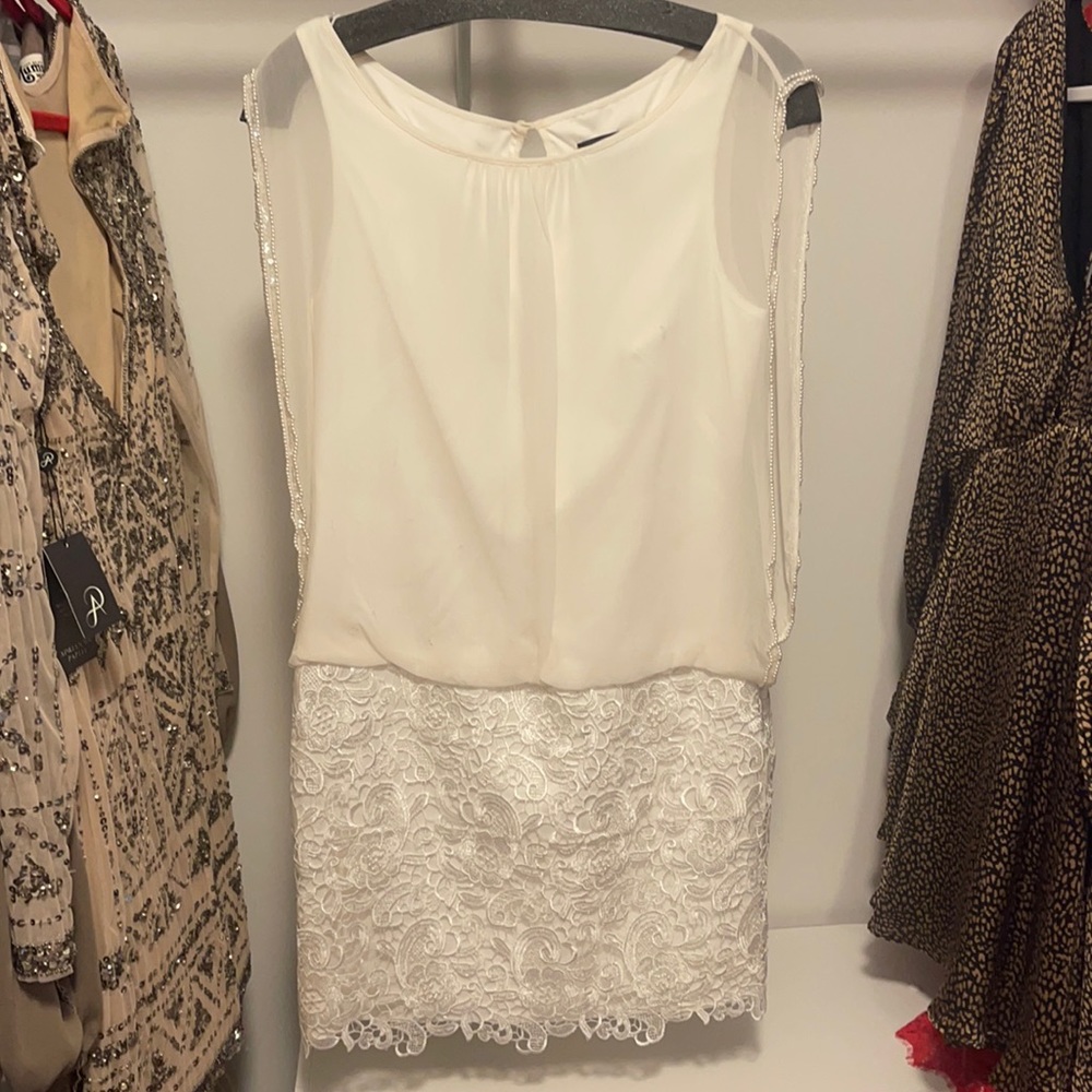 Aidan Mattox silk dress